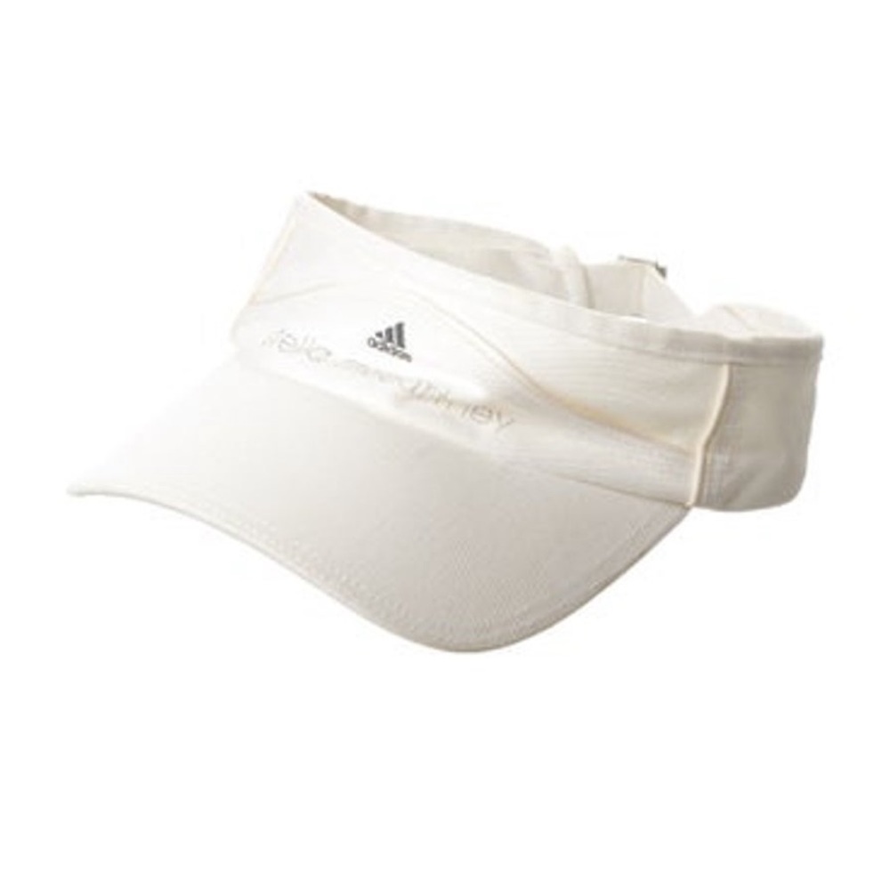 Stella McCartney visor white with buckle. Good condition